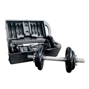 Kit De Mancuernas 50kg Black Plate Barbell – Tienda Sport Fitness