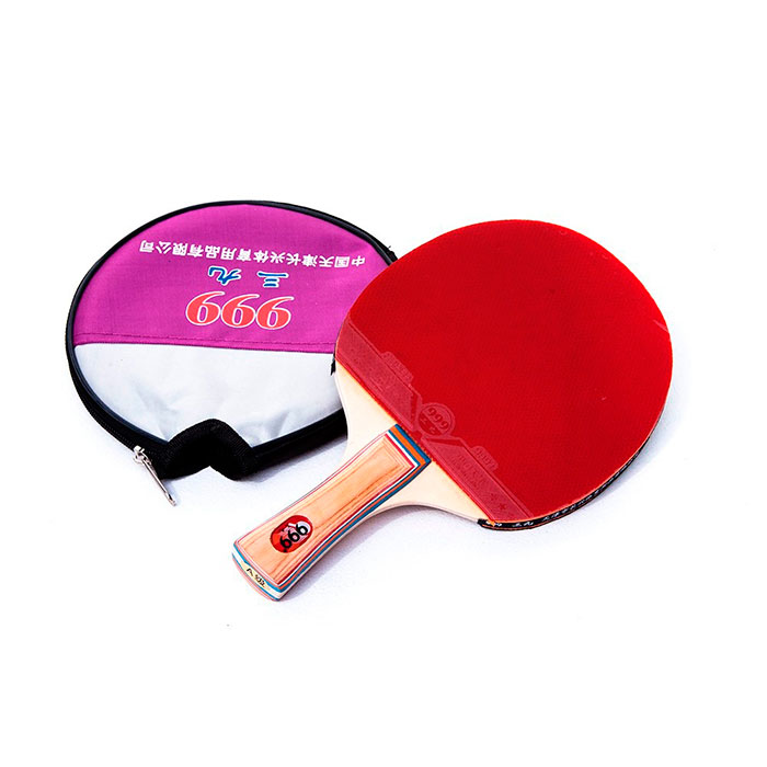  RiToEasysports Raqueta de tenis de mesa, pala profesional de ping  pong de mango largo con estuche de transporte, suministros de tenis de mesa  : Deportes y Actividades al Aire Libre