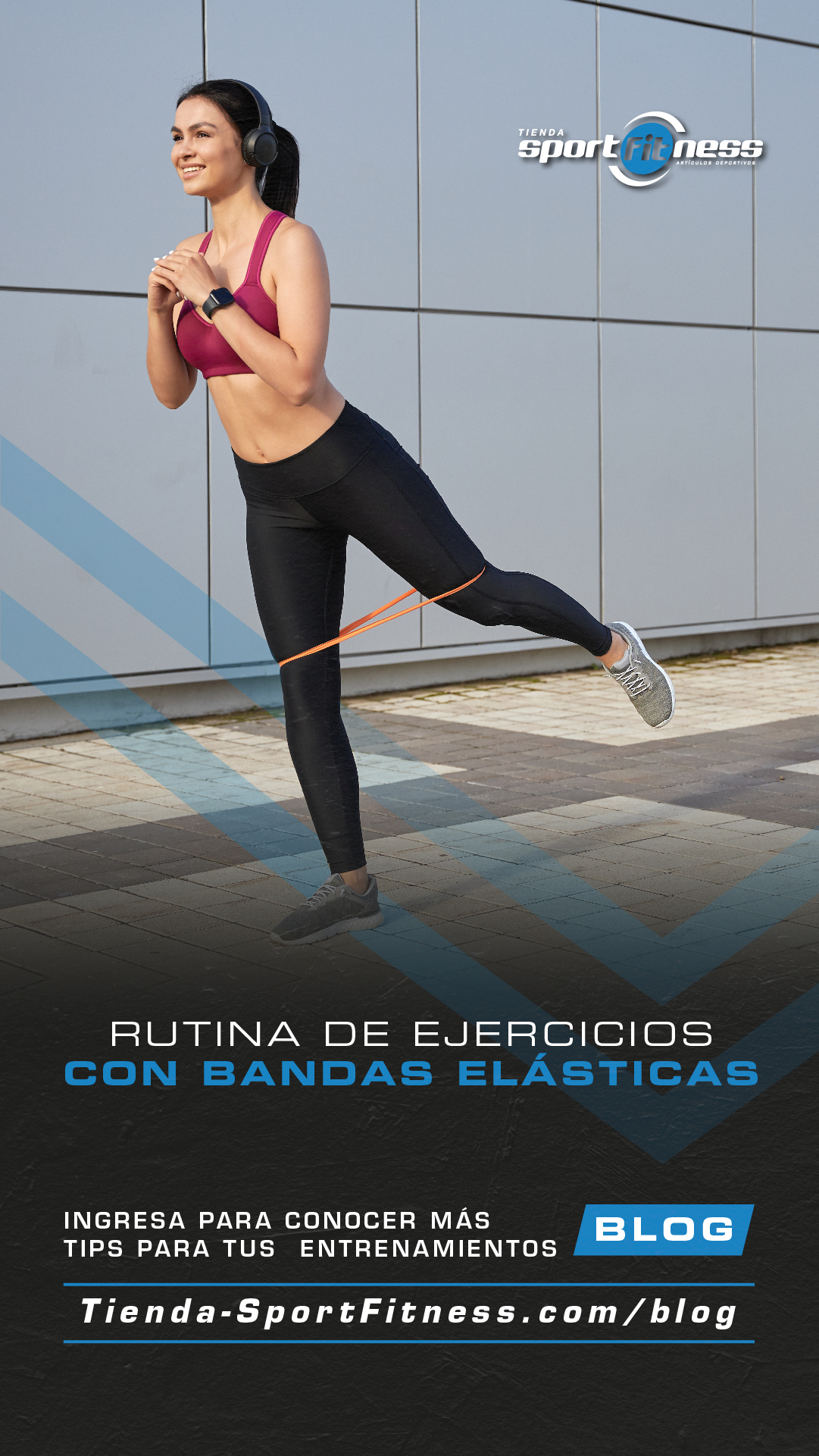 Rutina de ejercicio con bandas elásticas - Tienda Sport Fitness Colombia